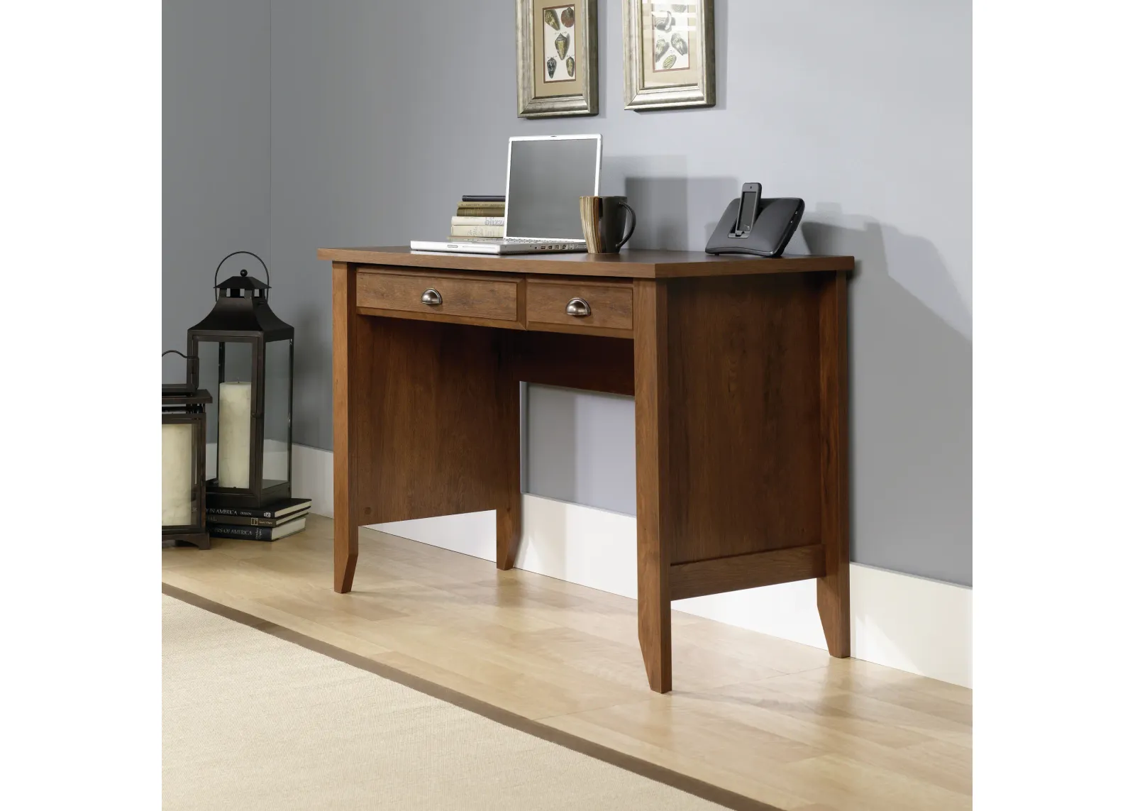 Oiled Oak Computer Desk - Shoal Creek