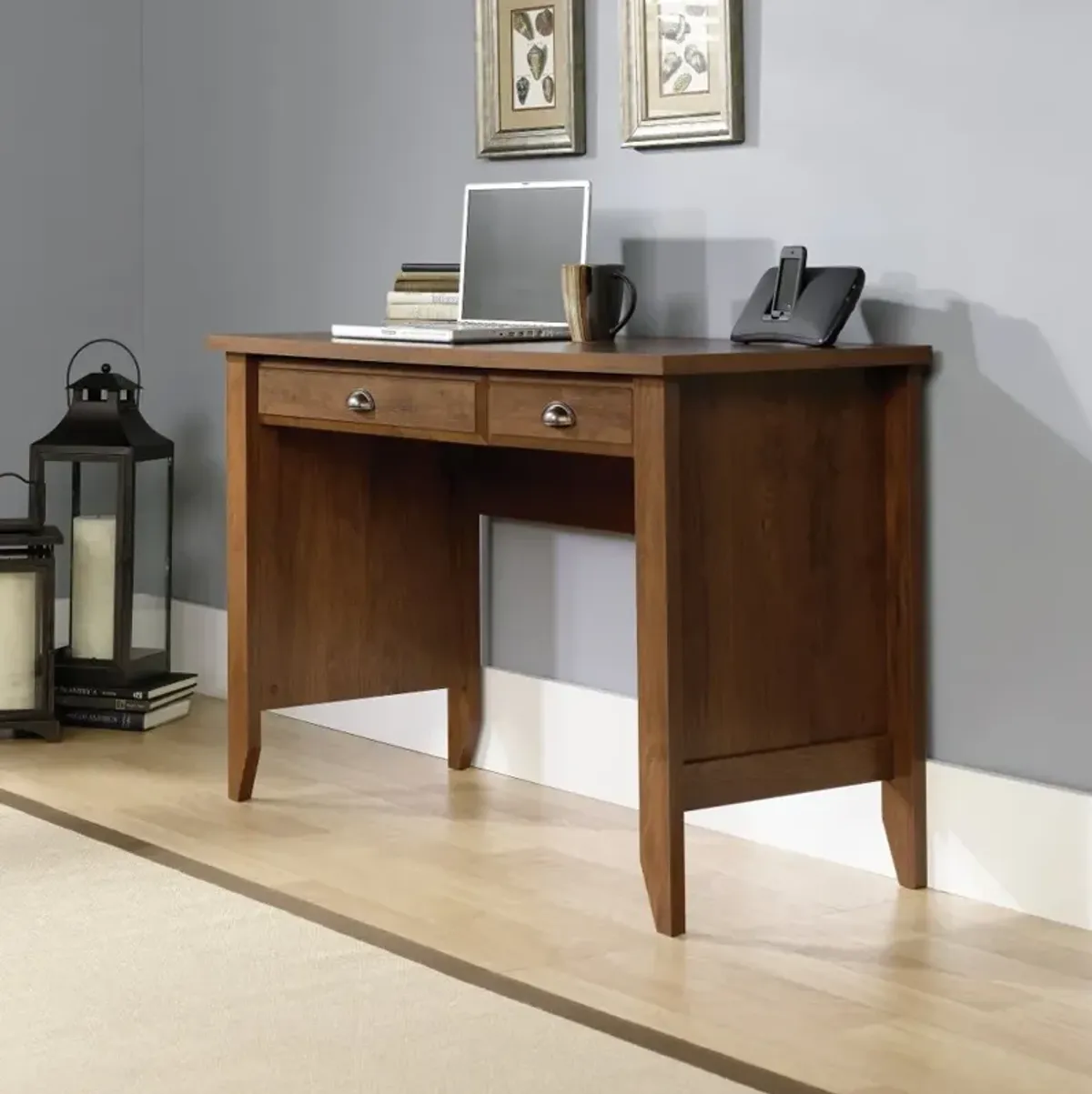 Oiled Oak Computer Desk - Shoal Creek