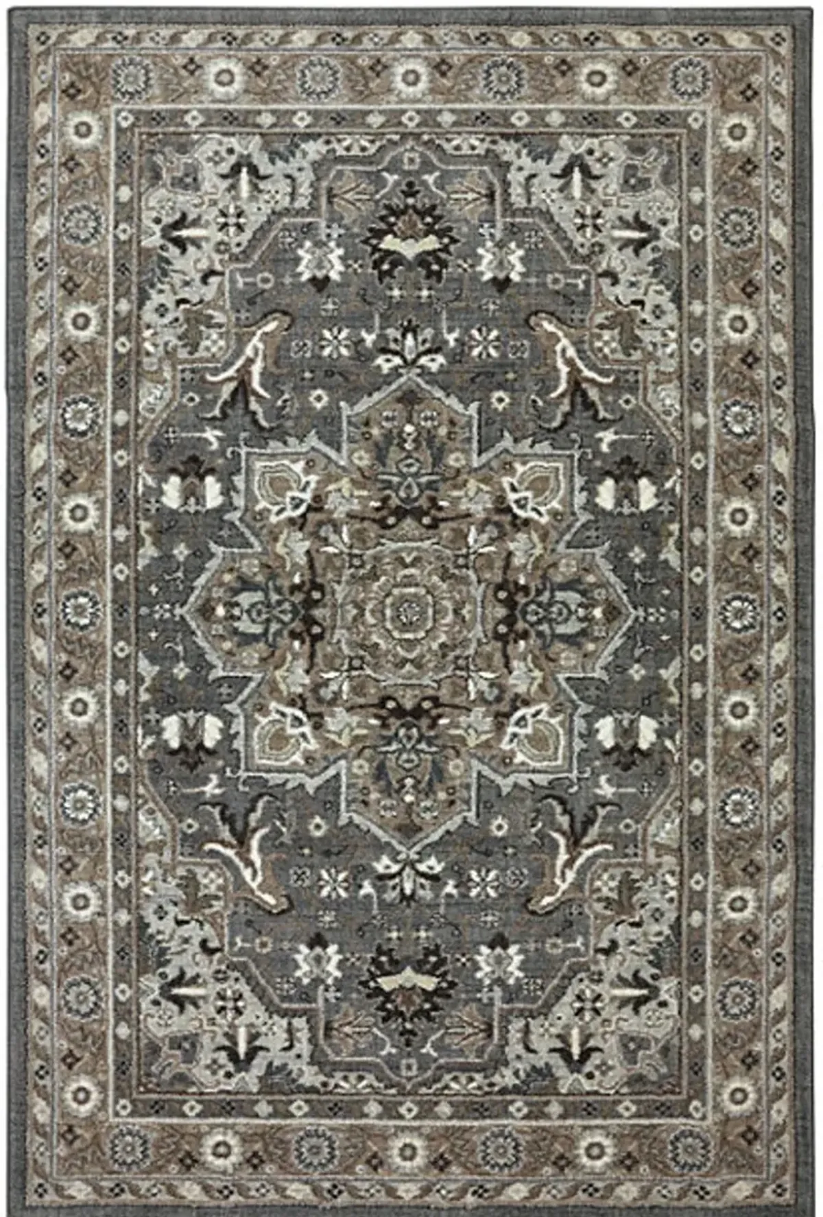 Euphoria 8 x 11 Taupe Area Rug