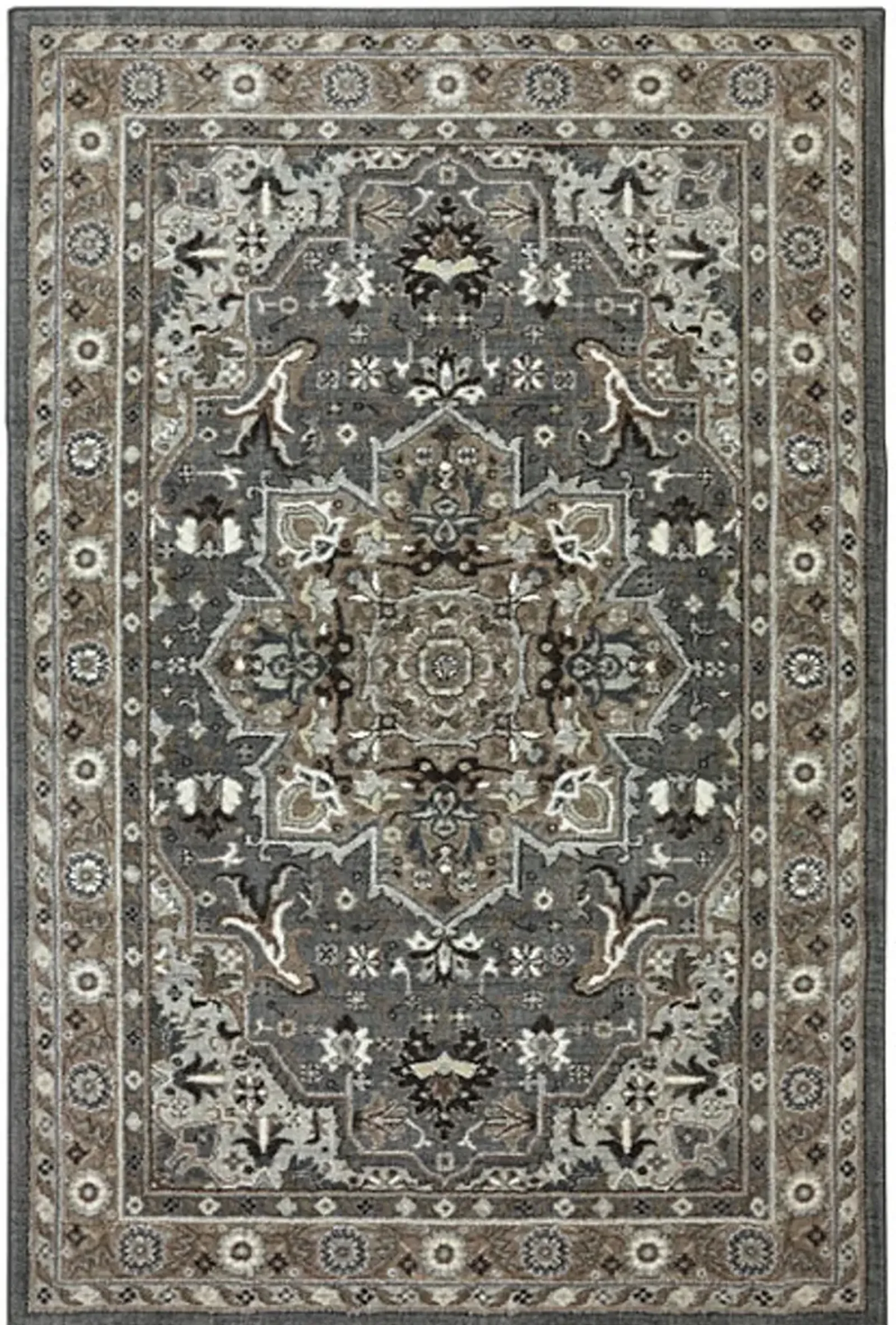 Euphoria 8 x 11 Taupe Area Rug