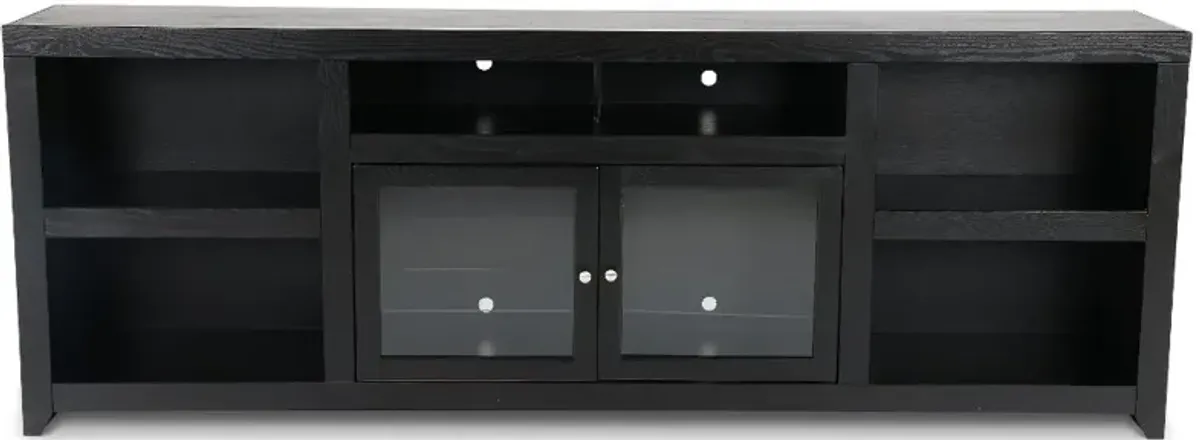 Skyline Black 95" TV Stand