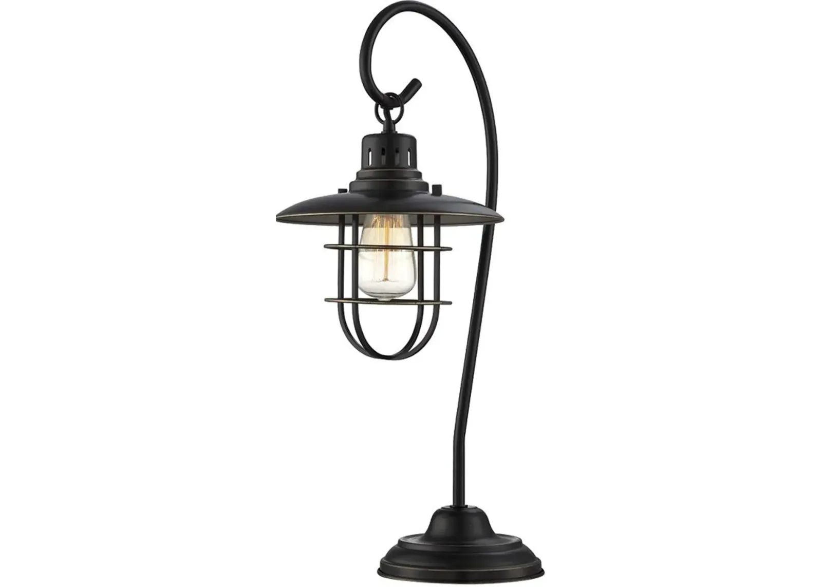 Lanterna II Dark Bronze Lantern Table Lamp