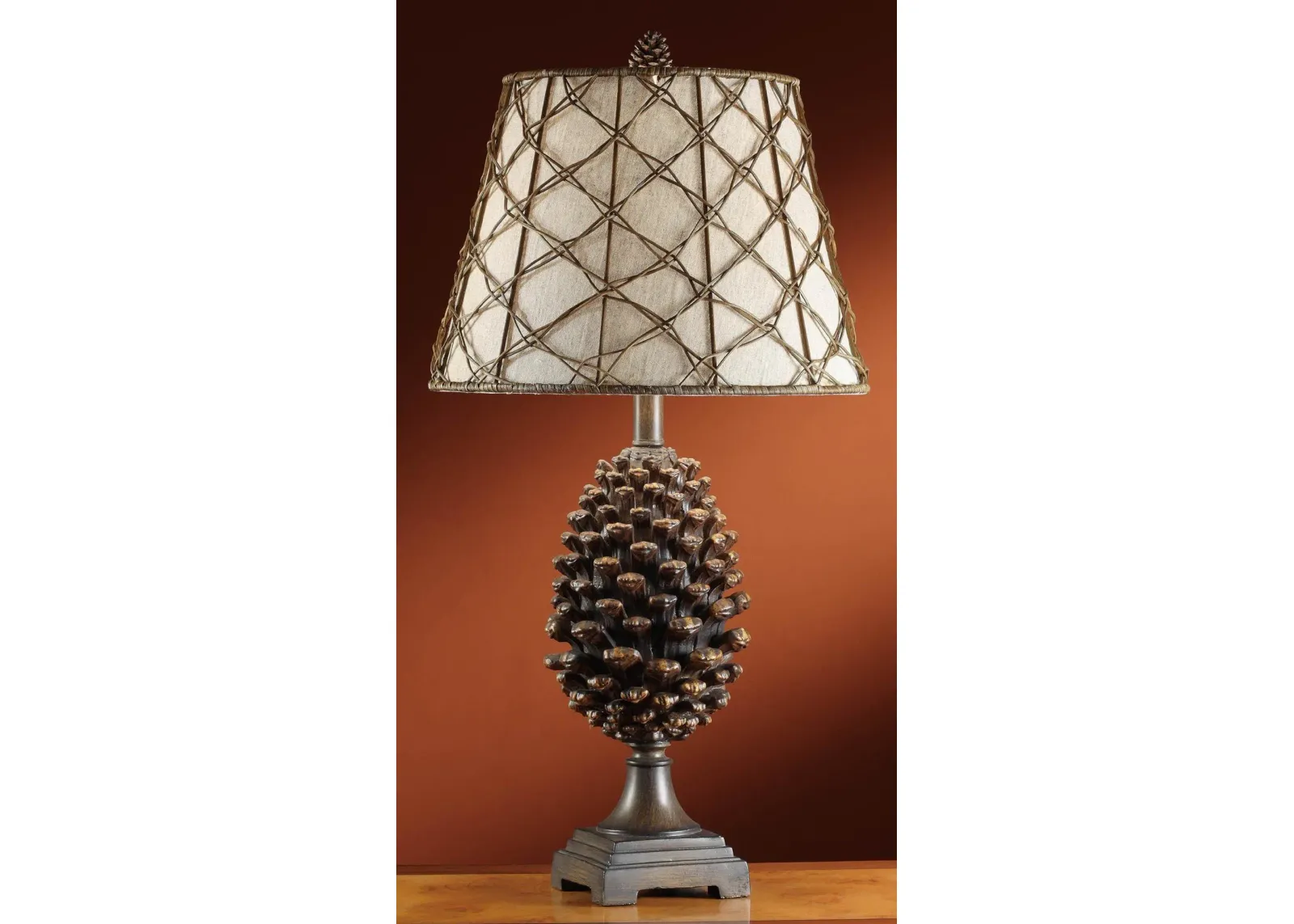 Pine Bluff Resin Table Lamp