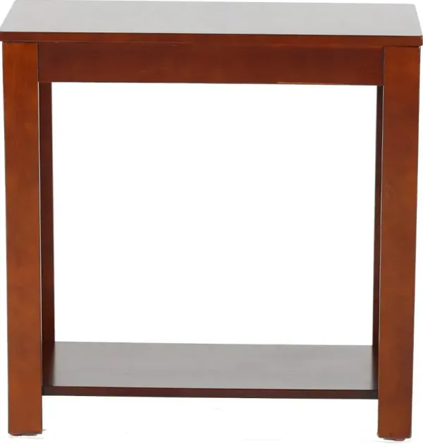 Pierce Espresso Brown Side Table