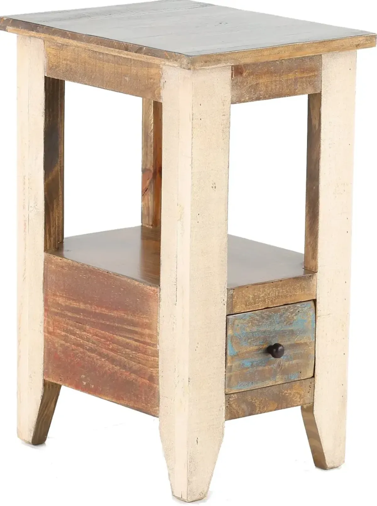 Antique Rustic Side Table