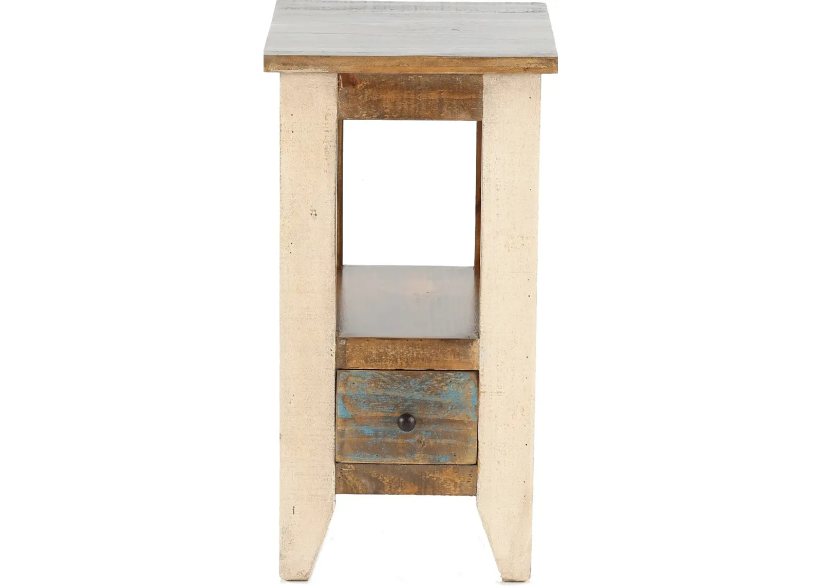 Antique Rustic Side Table