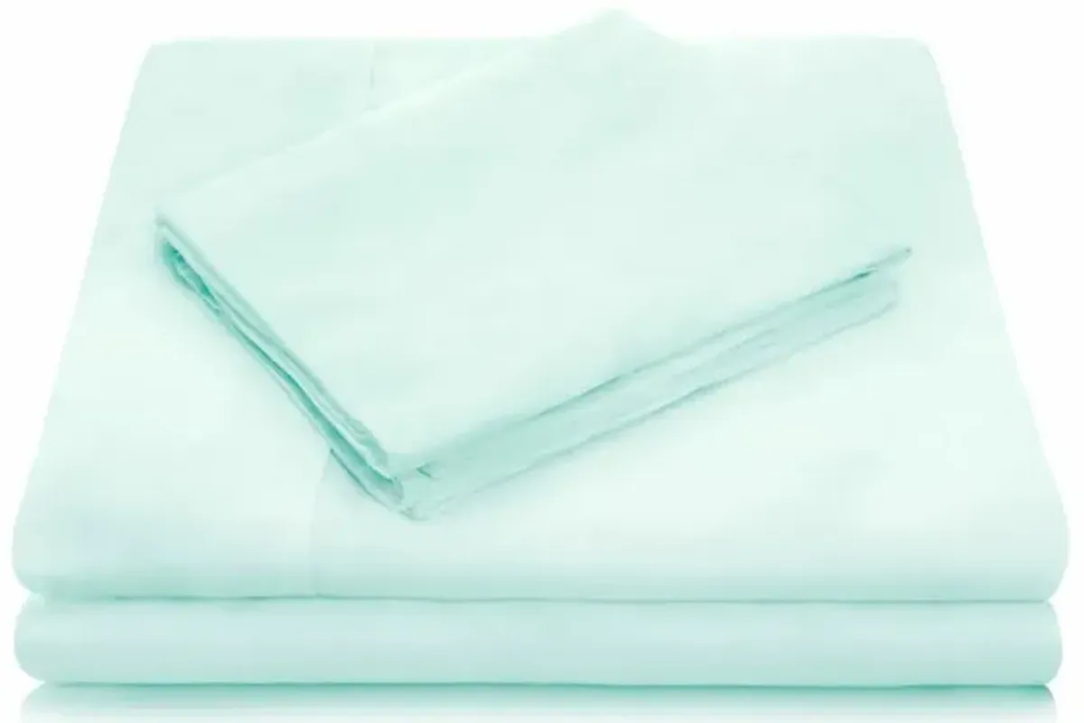 Malouf Woven Tencel Opal California King 4 Piece Sheet Set