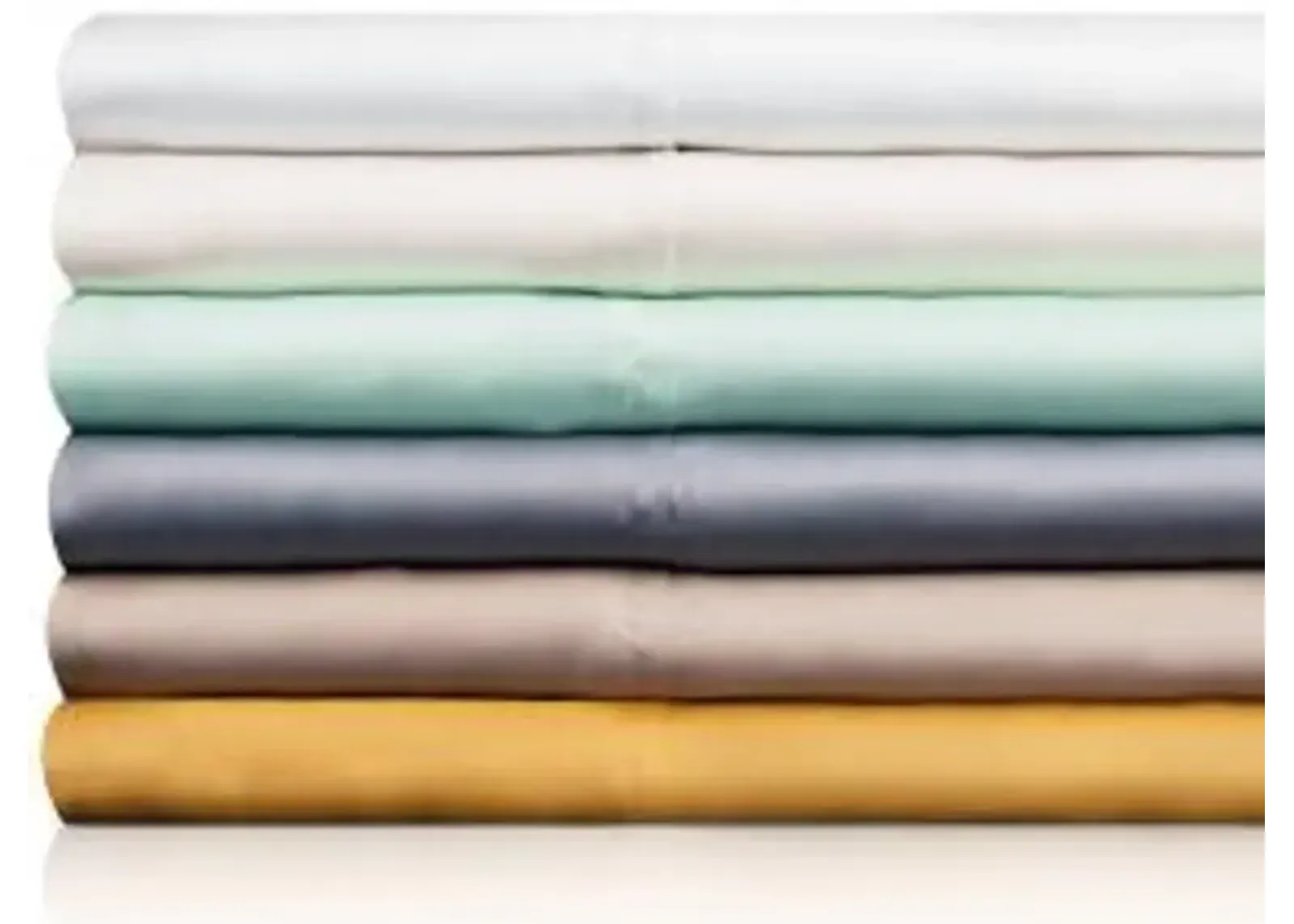 Malouf Woven Tencel White Full 4 Piece Sheet Set