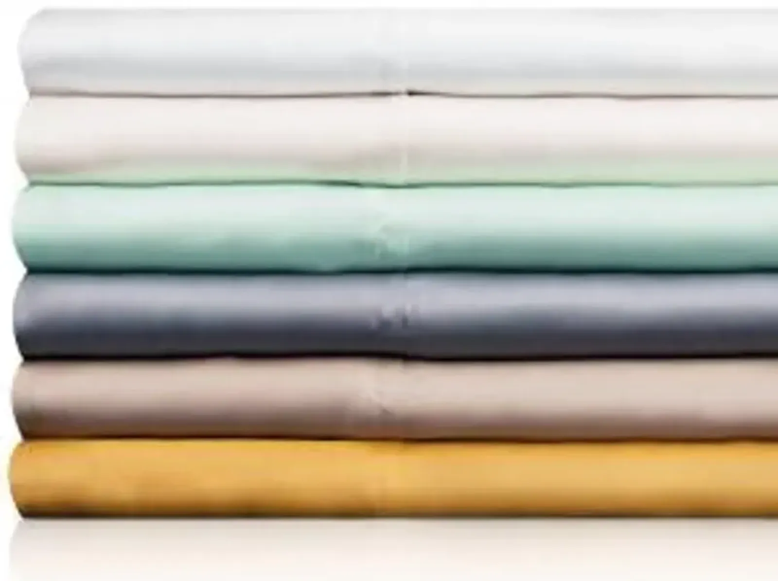 Malouf Woven Tencel White Full 4 Piece Sheet Set