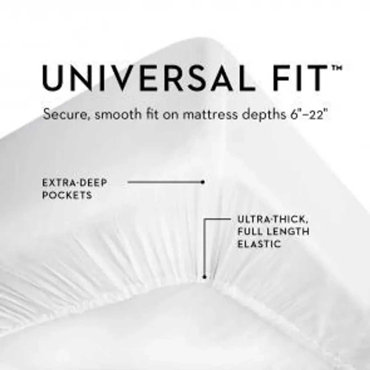 Ecru Split King 5 Piece Sheet Set - Woven Tencel