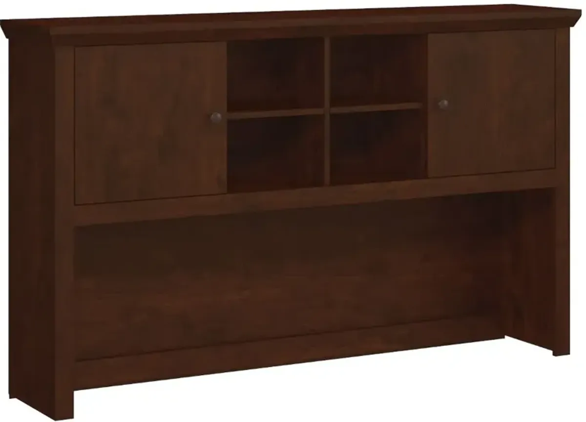 Yorktown Cherry Hutch (60 Inch) - Bush Furniture