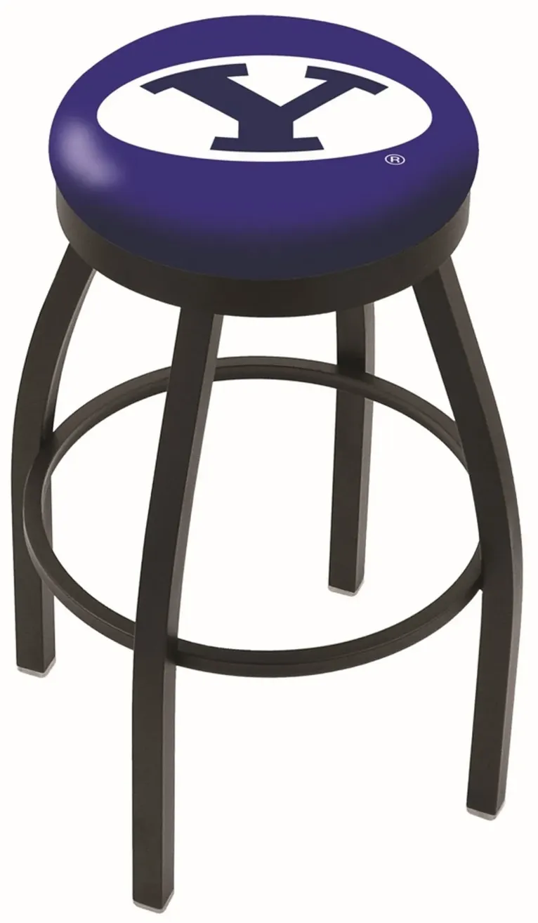 Black Swivel Counter Height Stool - BYU