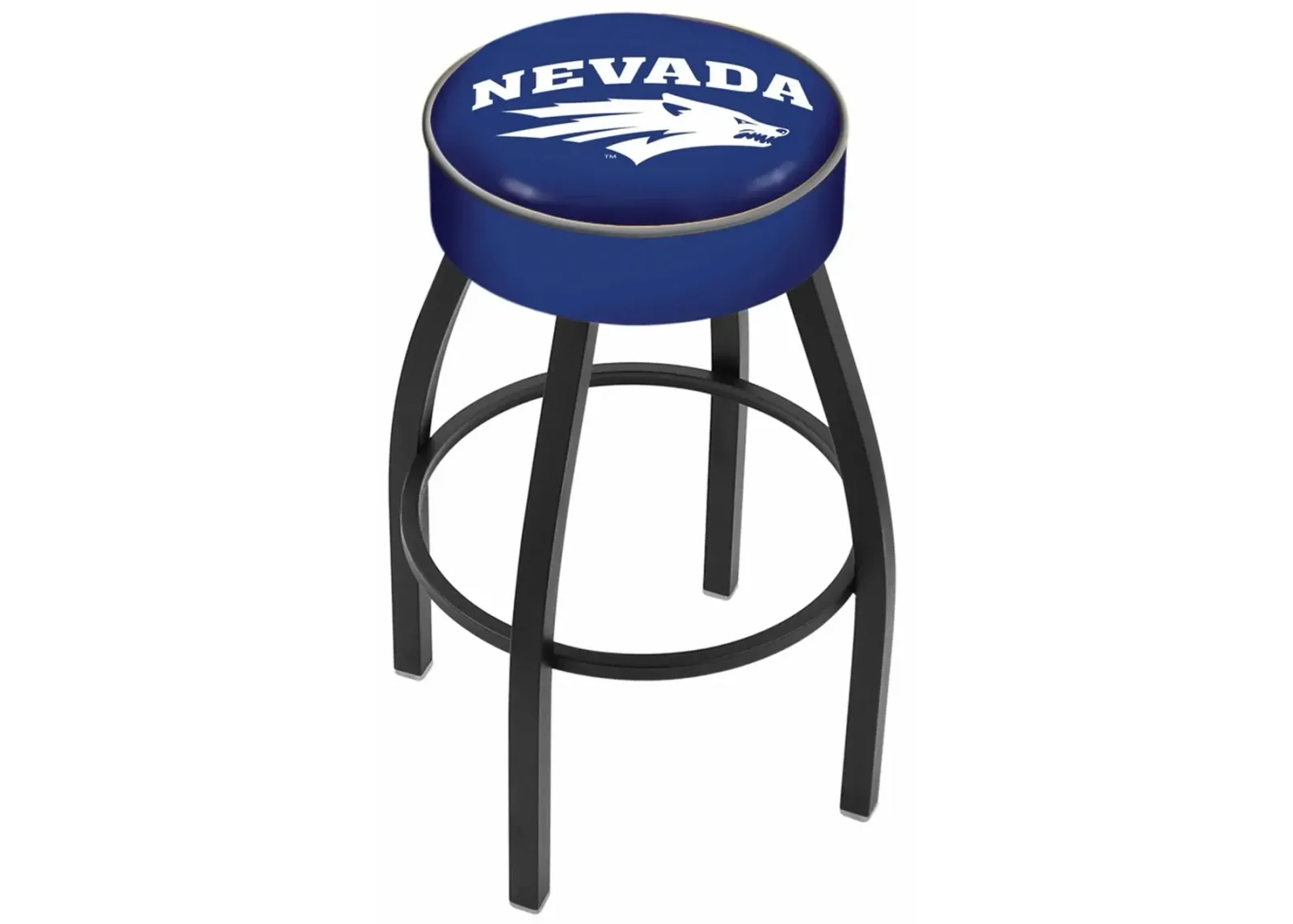 Black Cushion Swivel Counter Height Stool - UNR