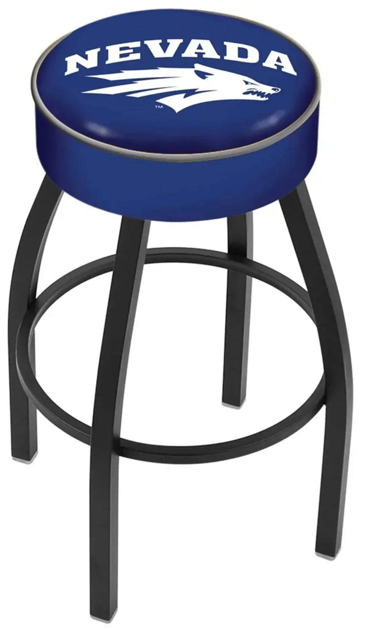 Black Cushion Swivel Counter Height Stool - UNR