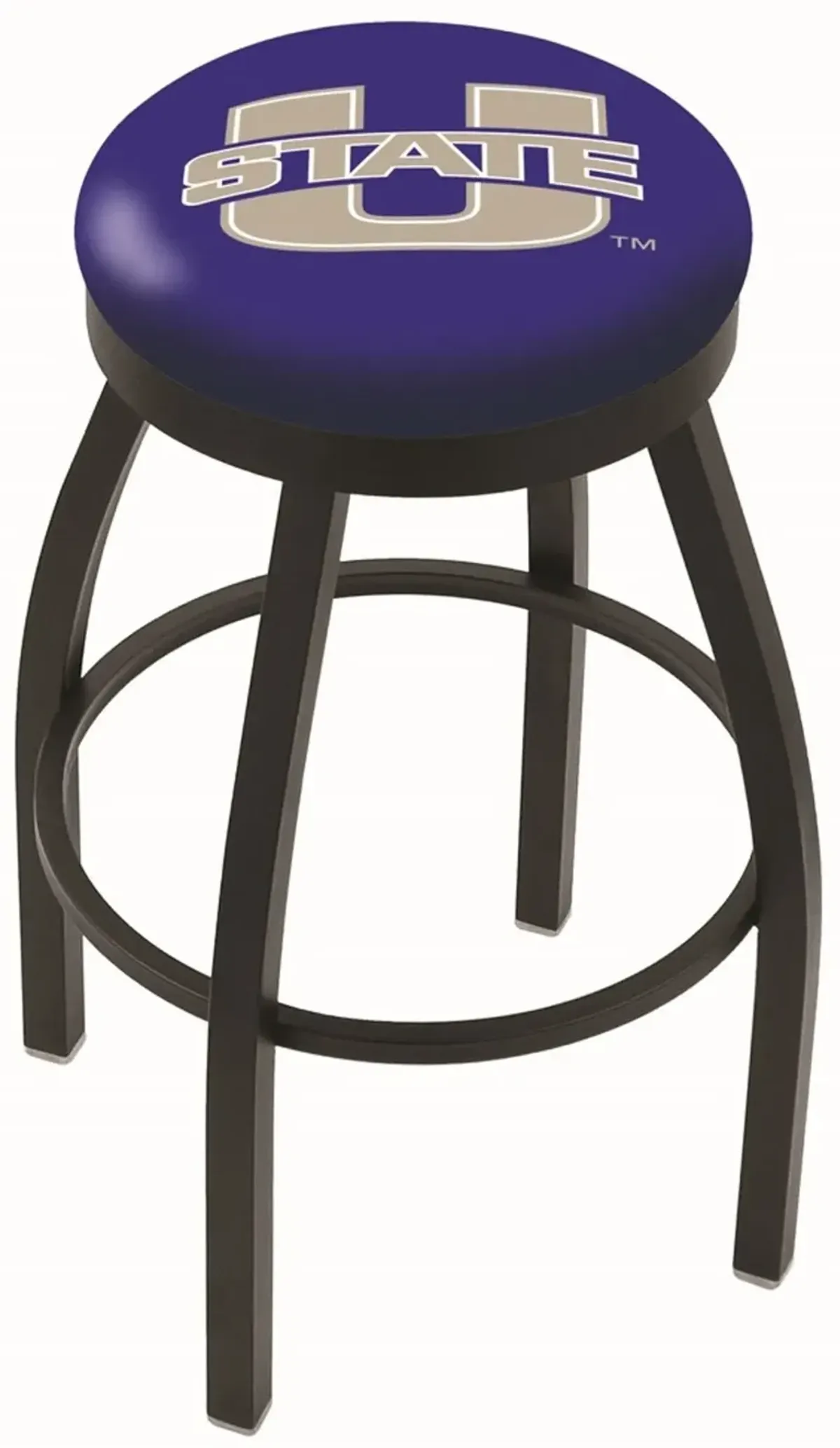 Black Swivel Counter Height Stool - USU