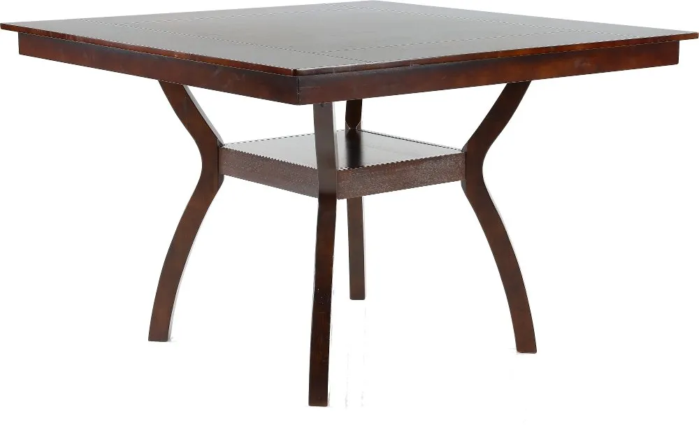 Brent Dark Cherry Counter Height Dining Table