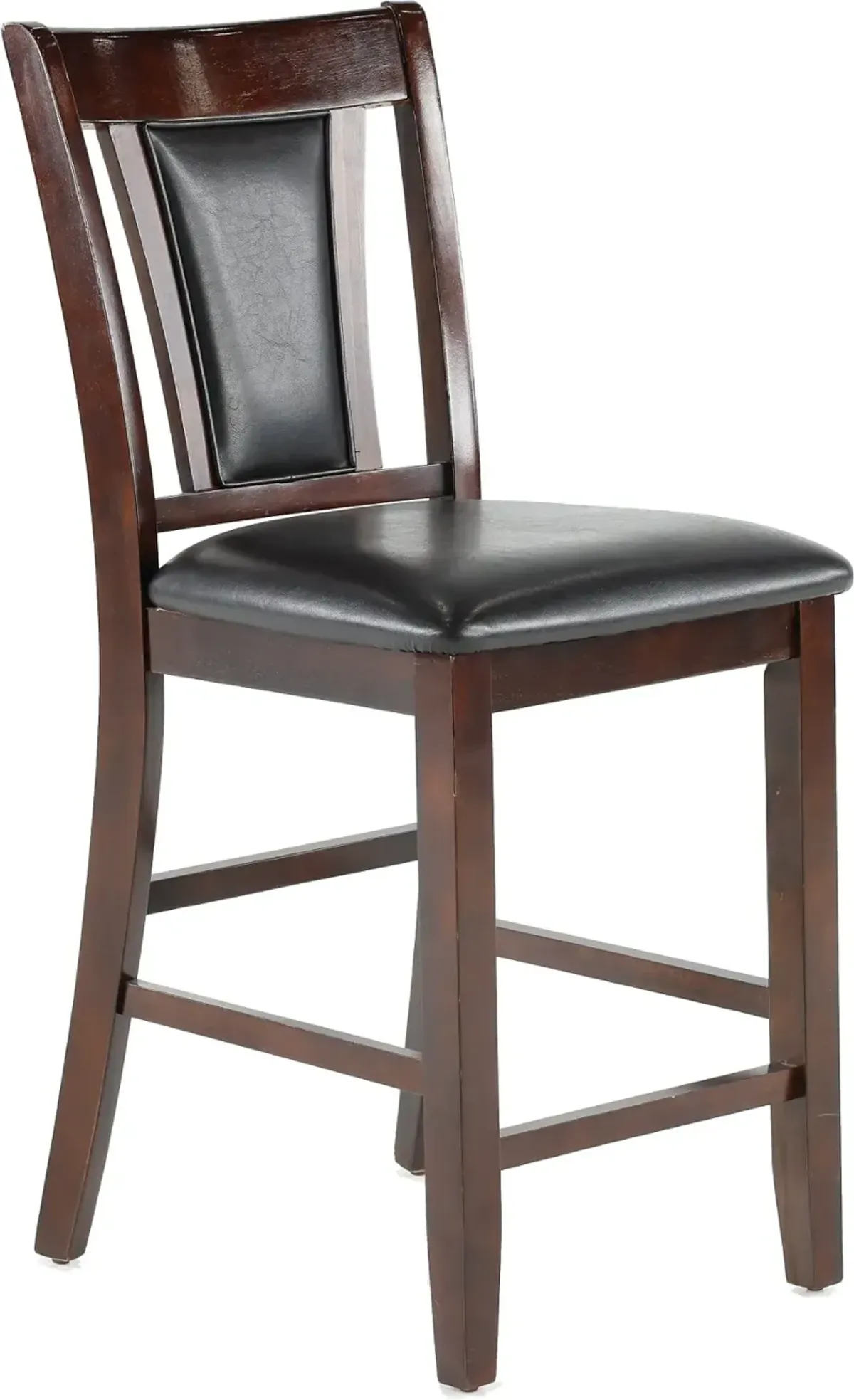 Brent Dark Cherry Counter Height Stool