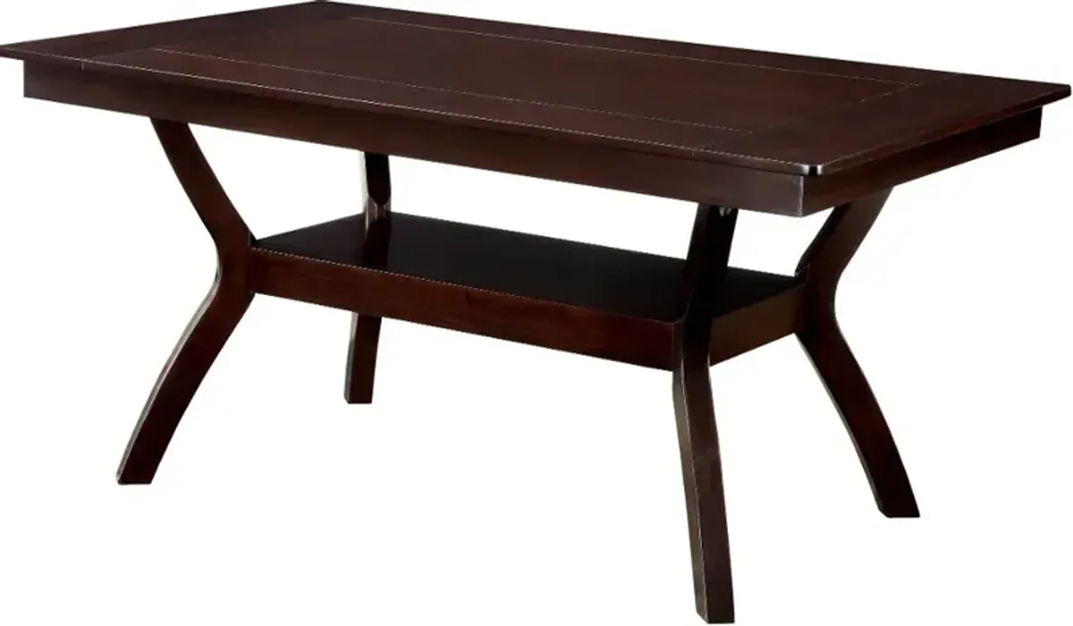 Brent Dark Cherry Dining Table