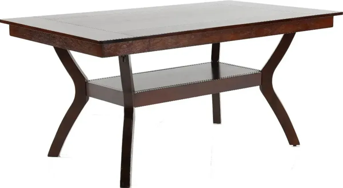 Brent Dark Cherry Dining Table