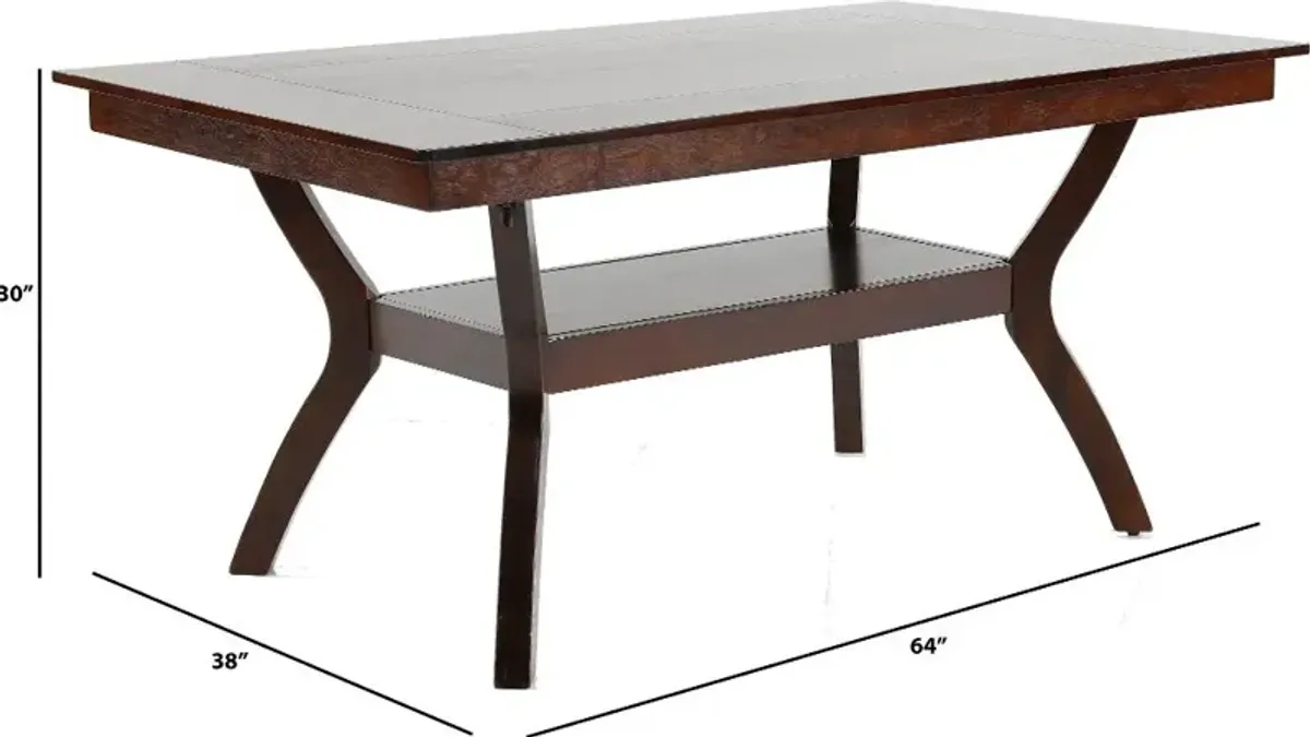 Brent Dark Cherry Dining Table