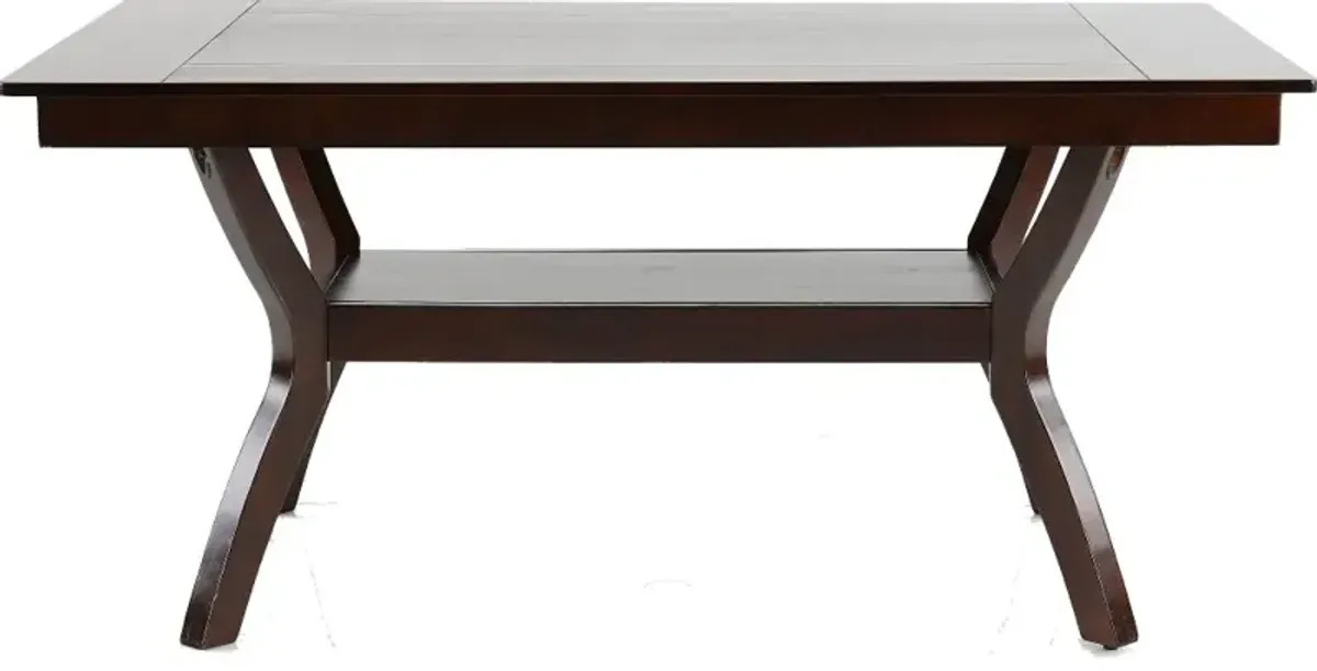 Brent Dark Cherry Dining Table