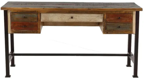 Antique Brown Office Desk