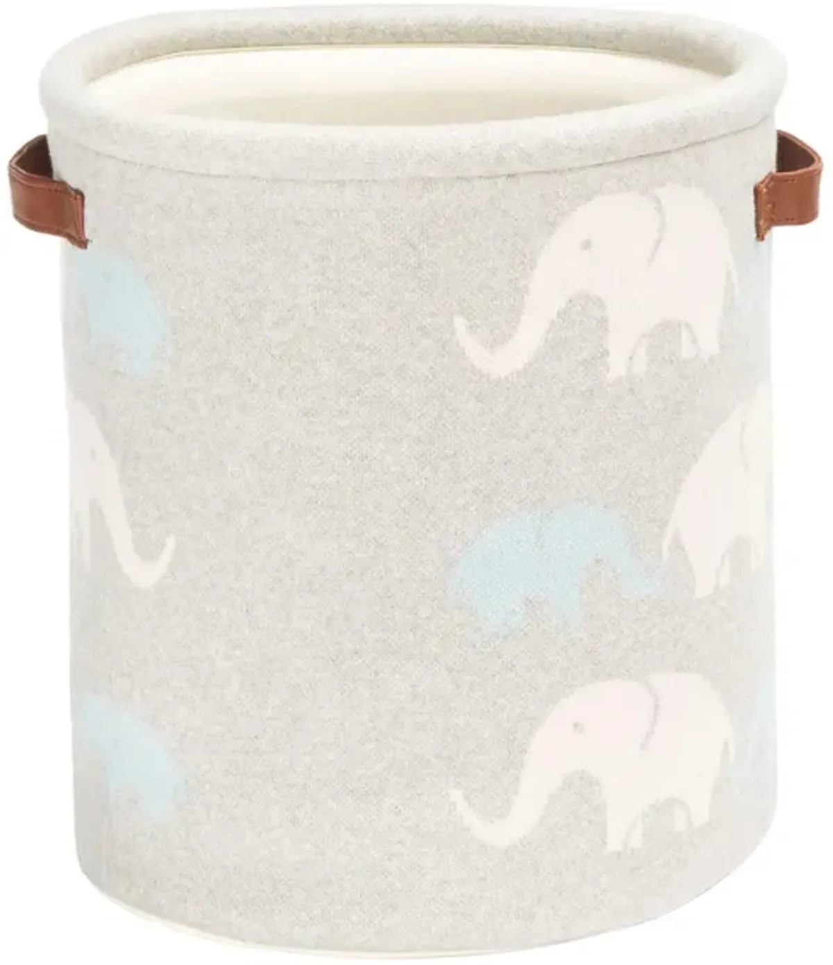 Effy Elephant Basket in Gray by Safavieh