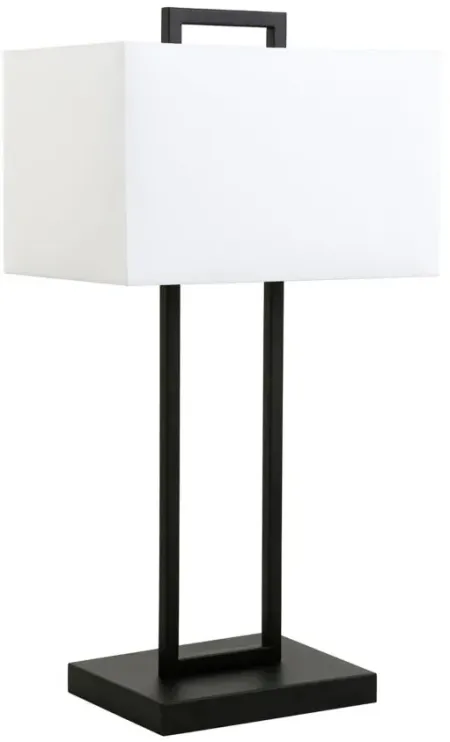 Bryson Table Lamp in Blackened Bronze by Hudson & Canal