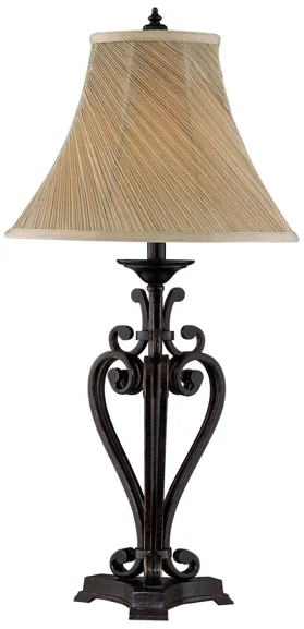 Angers Table Lamp in Dark Bronze by Stein World