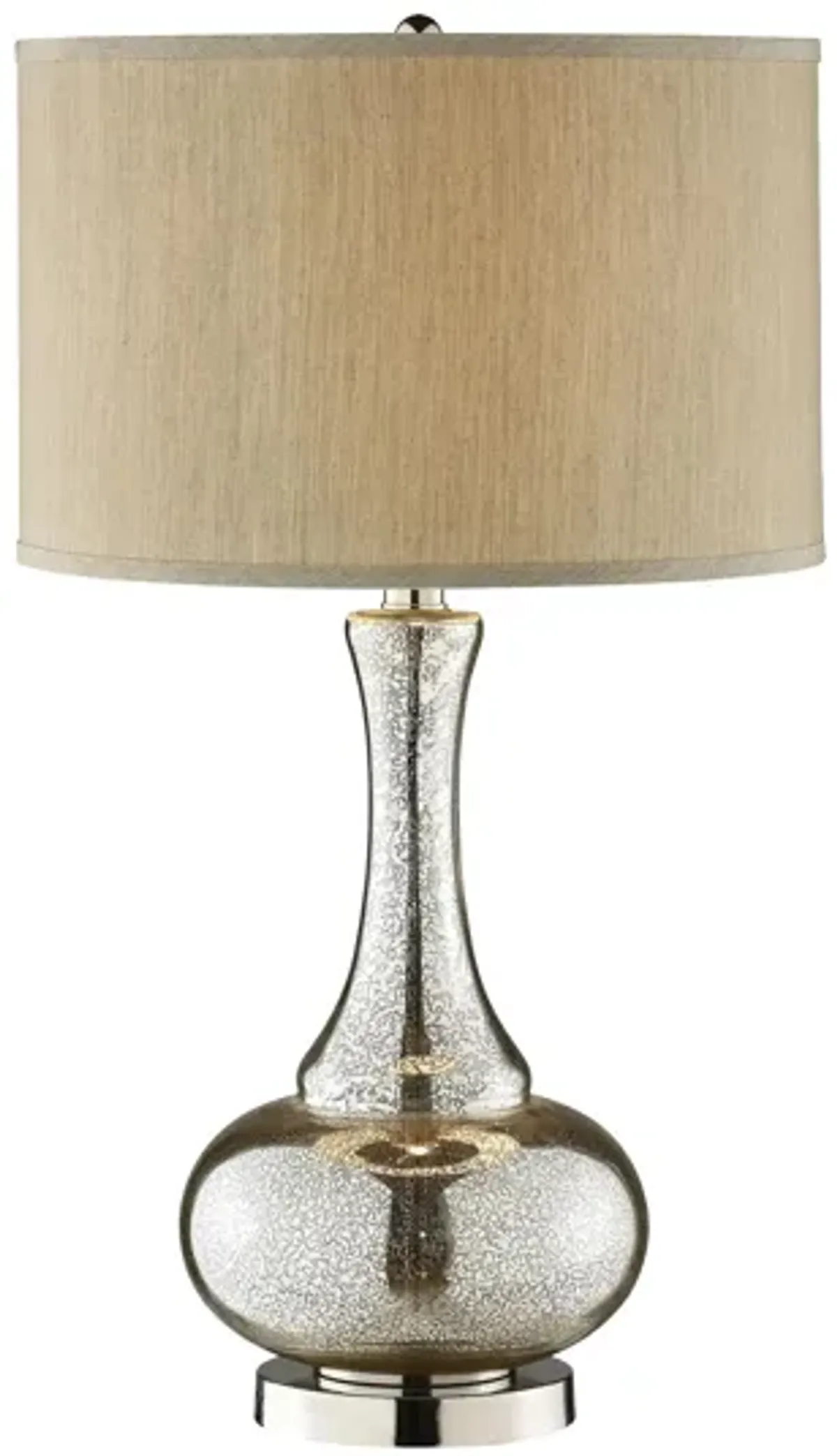 Linore Glass Table Lamp in Silver and Gold by Stein World