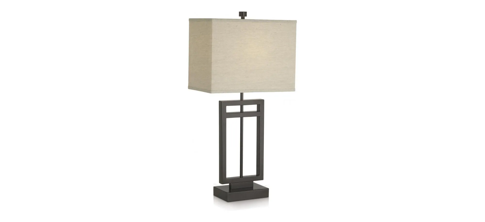 Central Loft Table Lamp in Bronze by Pacific Coast