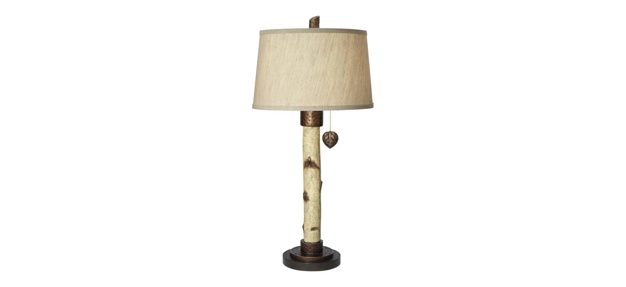 Birch Tree Table Lamp in Natural by Pacific Coast