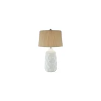 Honeycomb Dreams Table Lamp in White by Pacific Coast