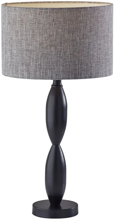Lance Table Lamp in Black by Adesso Inc
