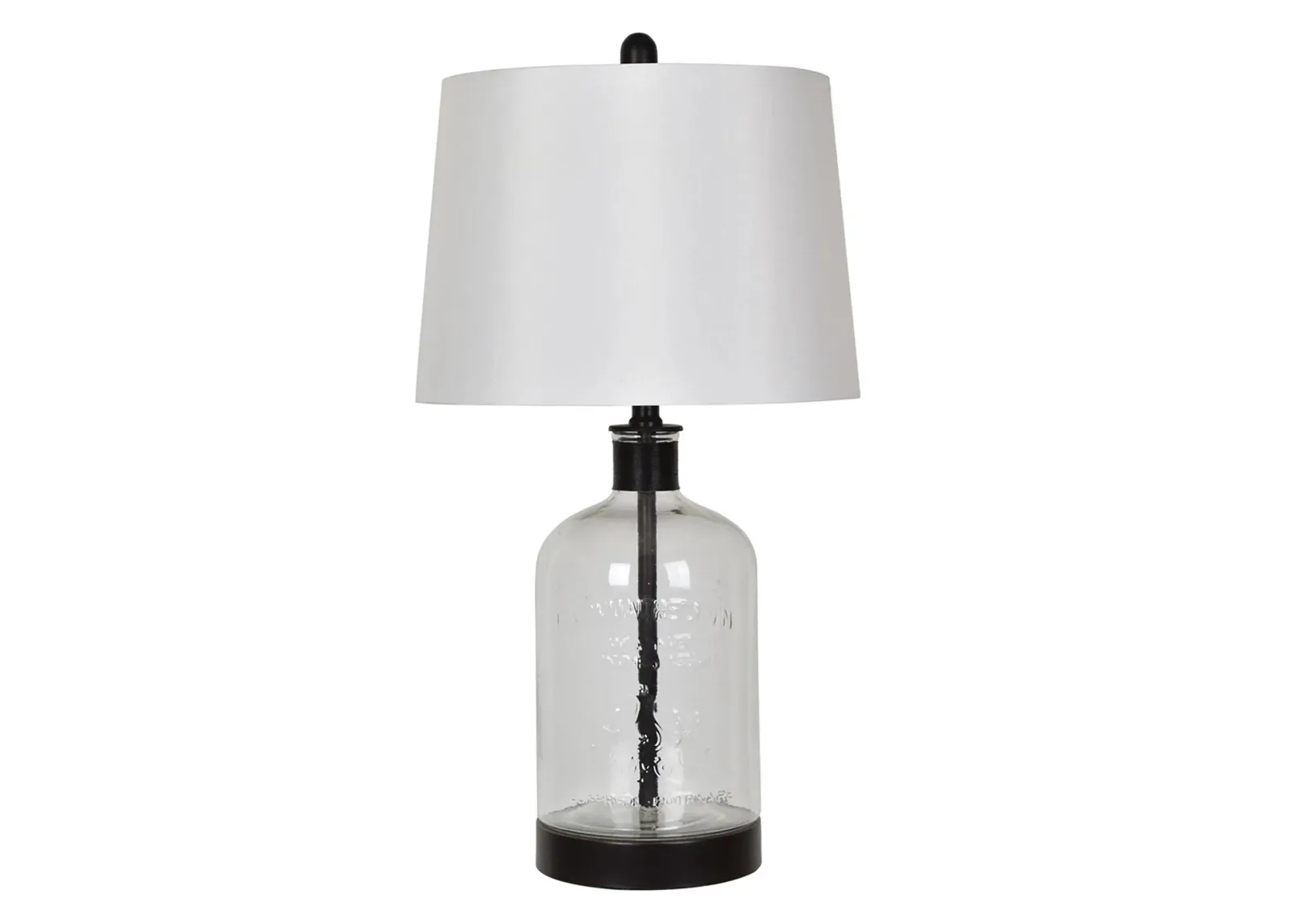 Musings Table Lamp in Clear / Bronze by Crestview Collection