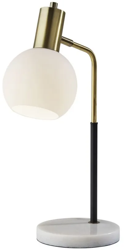 Corbin Desk lamp in Black by Adesso Inc