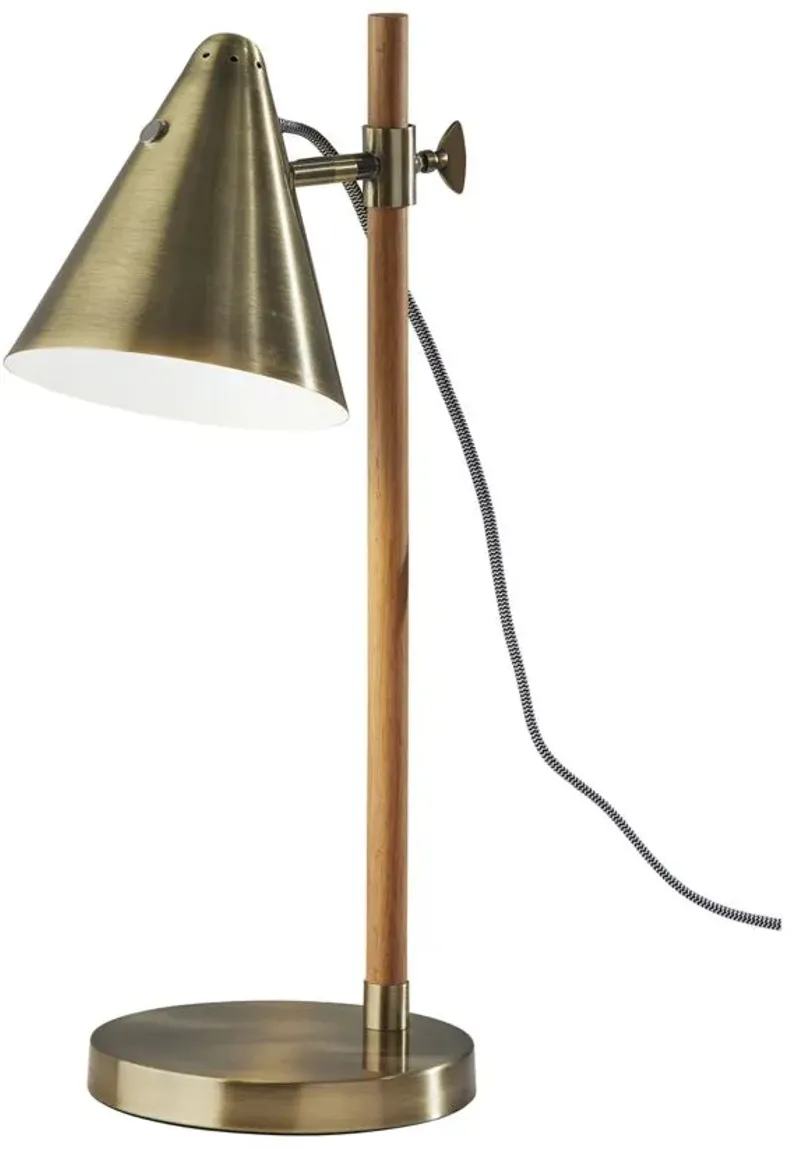 Bryn Desk Lamp in Beige by Adesso Inc