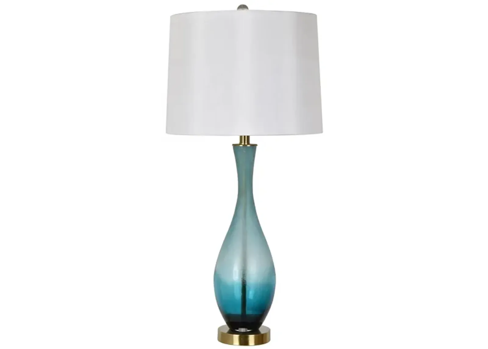 Tsai Table Lamp in Blue/Gold by Crestview Collection