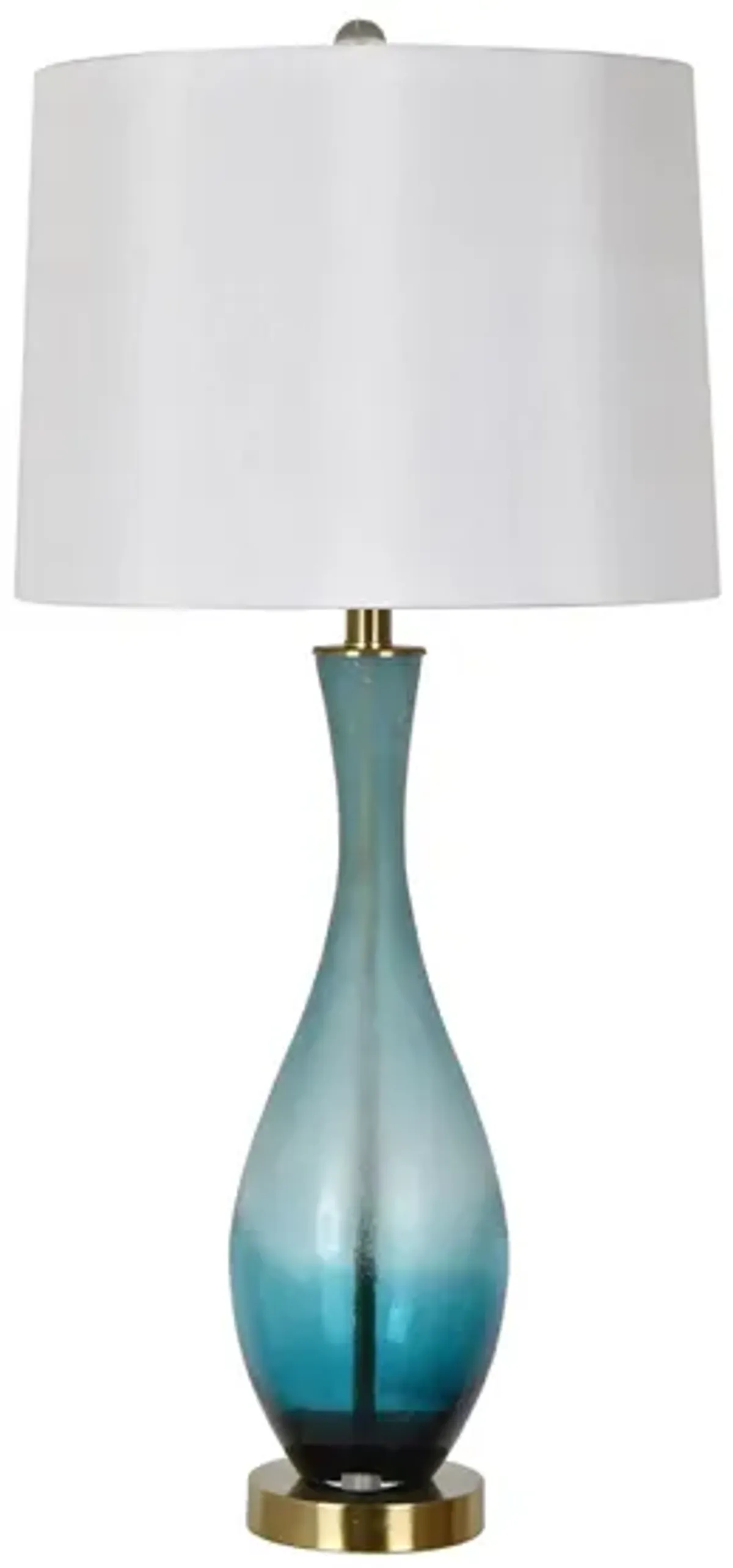 Tsai Table Lamp in Blue/Gold by Crestview Collection