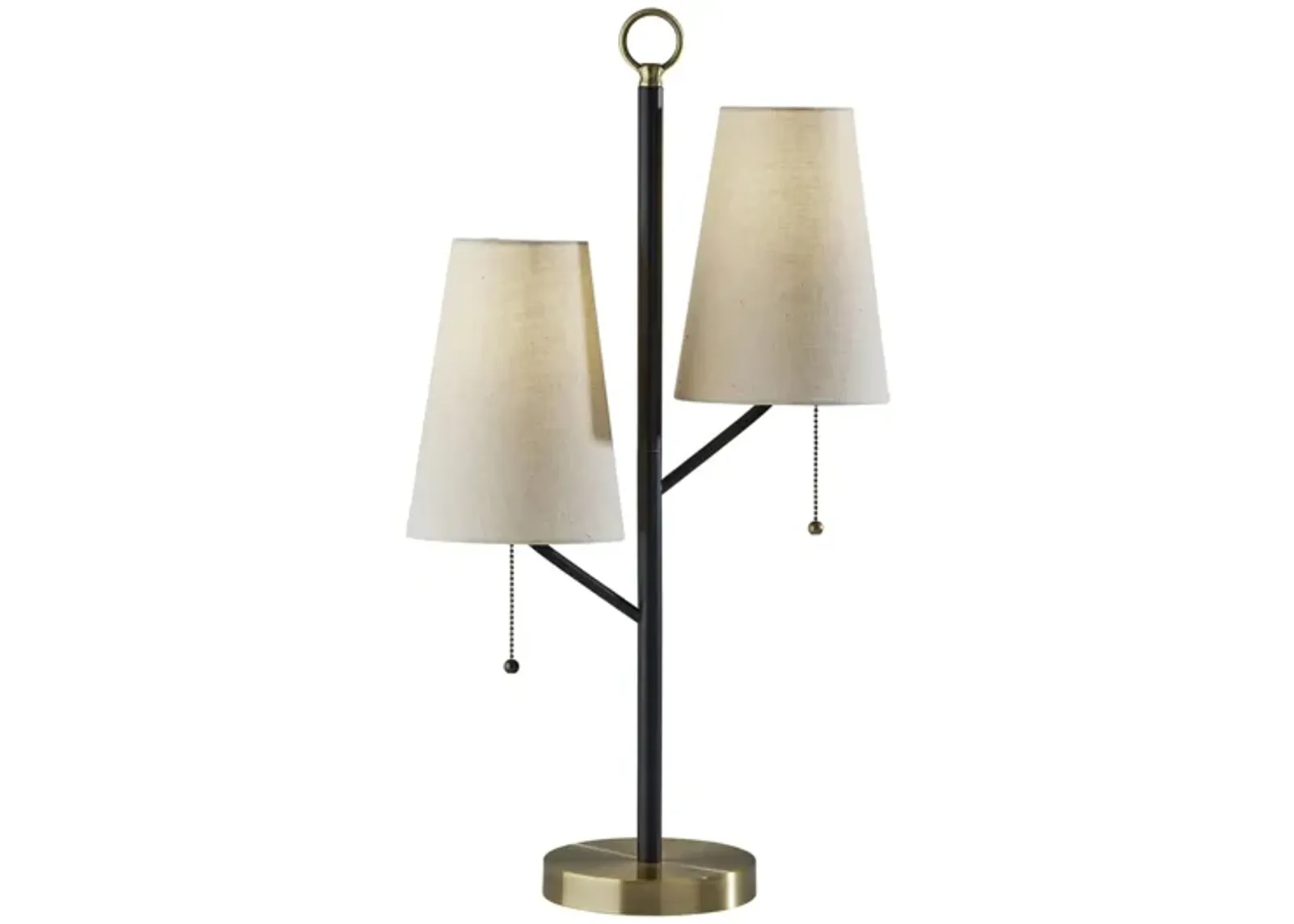 Daniel Table Lamp in Black by Adesso Inc