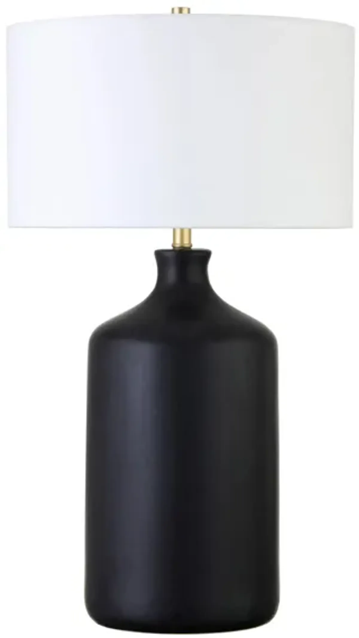 Sloane Table Lamp in Matte Black by Hudson & Canal