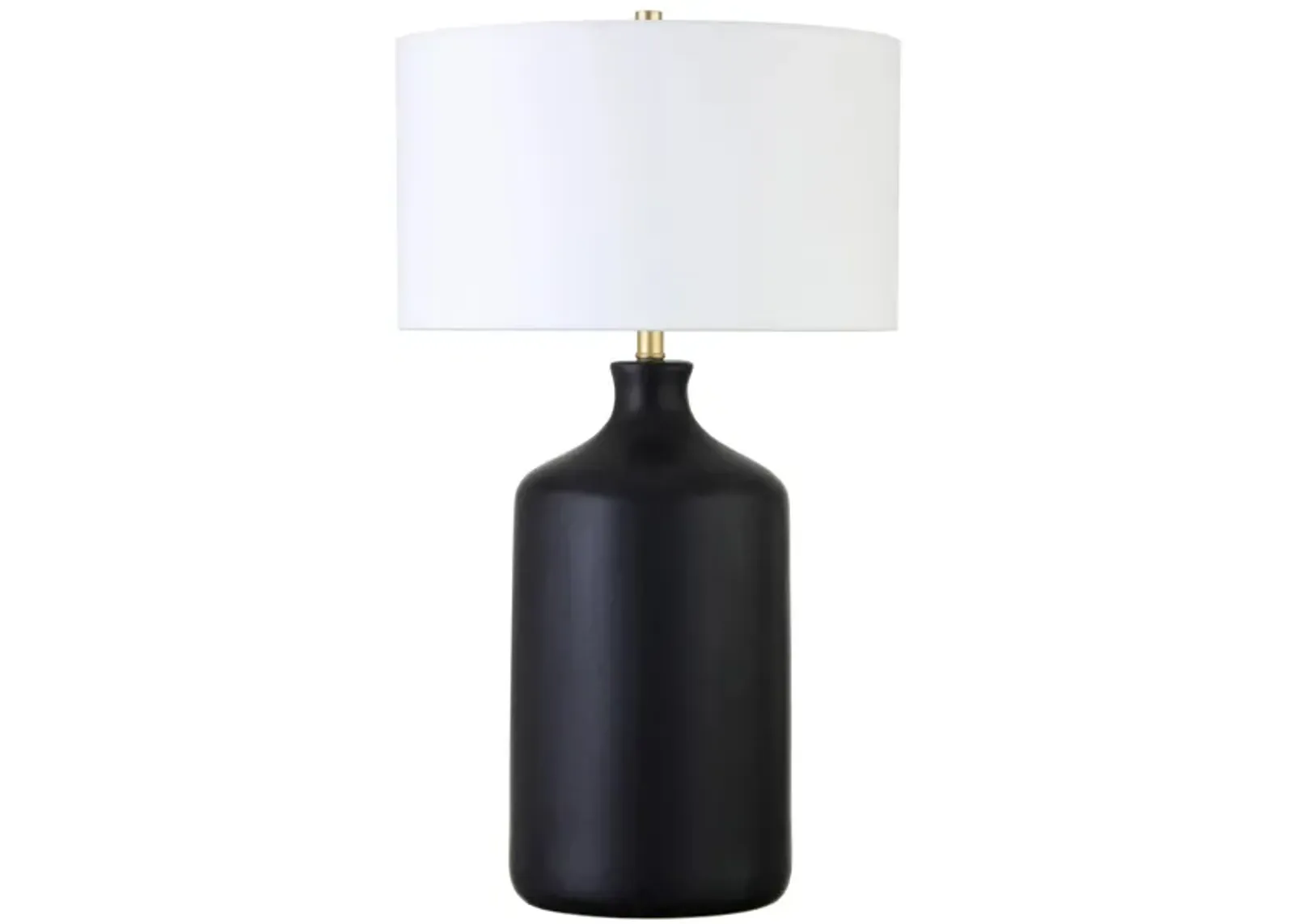 Sloane Table Lamp in Matte Black by Hudson & Canal