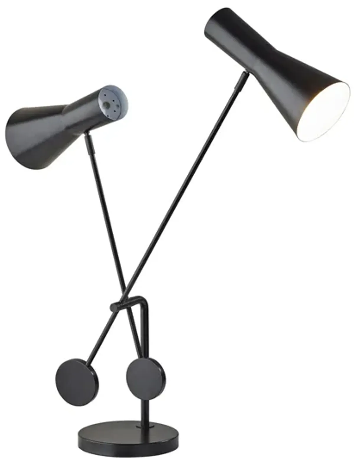 Bond Desk Lamp in Black by Adesso Inc