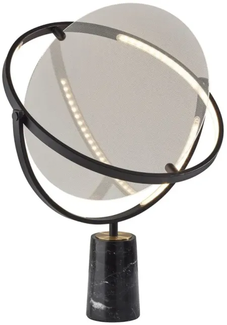 Orsa LED Table Lamp in Black by Adesso Inc