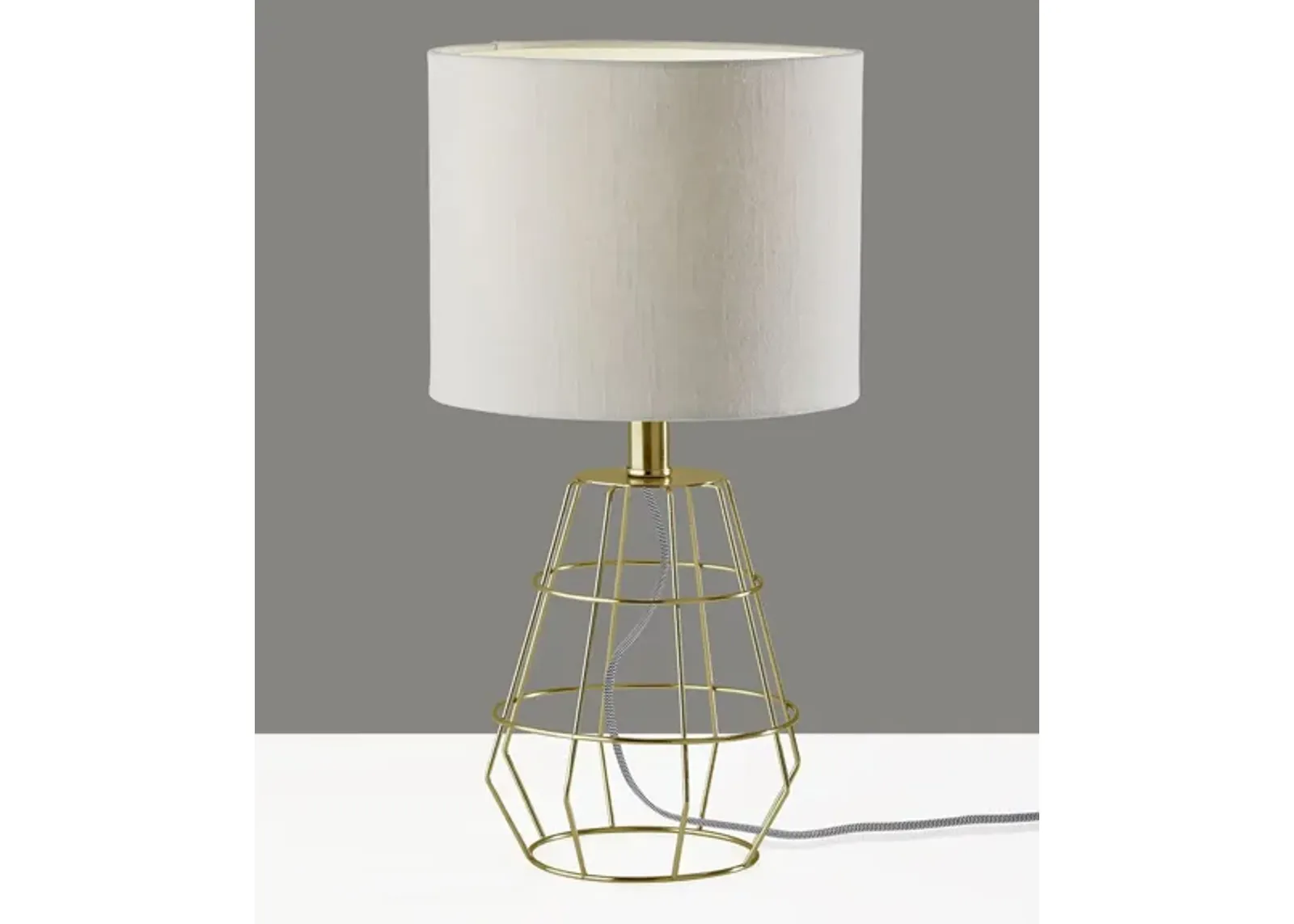 Victor Table Lamp in Antique Brass by Adesso Inc