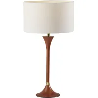 Rebecca Table Lamp in Walnut by Adesso Inc