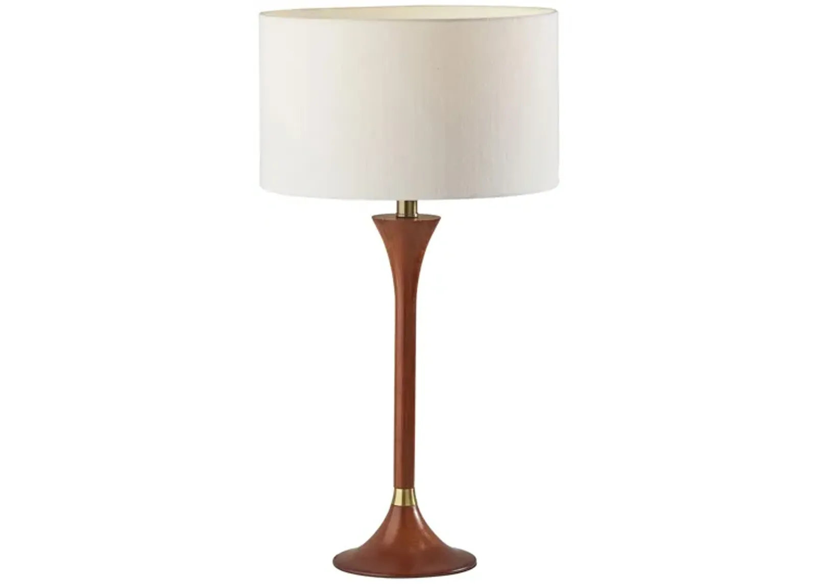 Rebecca Table Lamp in Walnut by Adesso Inc