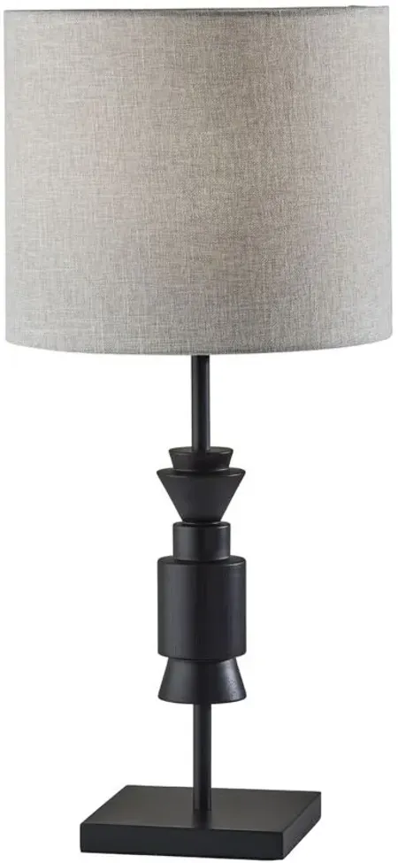 Elton Table Lamp in Black by Adesso Inc