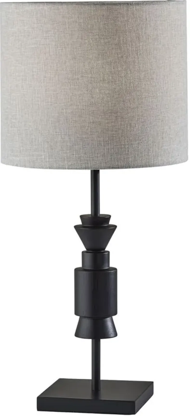 Elton Table Lamp in Black by Adesso Inc