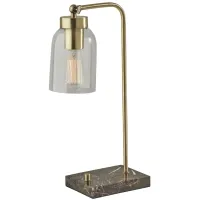 Bristol Desk Lamp in Antique Brass by Adesso Inc
